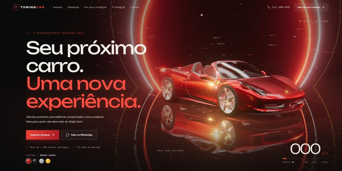 Tuning Car - Projeto Real